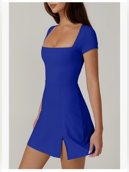 Qinsen Dresses & Skirts - Square Neck Tennis Dress